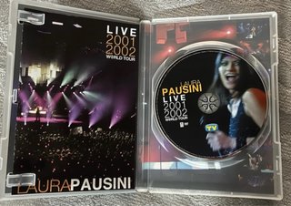DVD Laura Pausini Live 2001-2002 World Tour