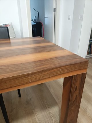 Mesa Comedor Nogal Español