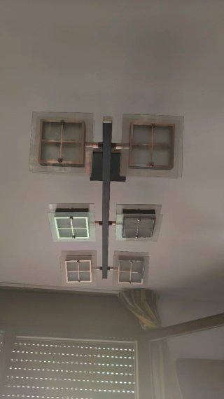 Lámpara de salón modular moderna