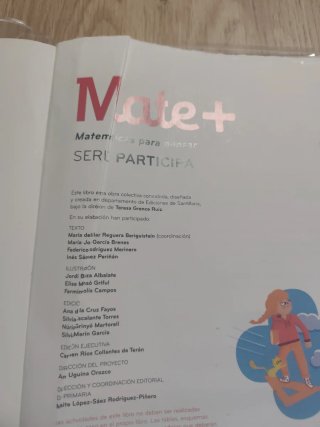 Mates + 3 Primaria Matemáticas para pensar