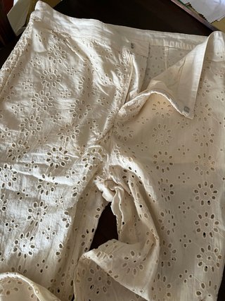 Pantalón de verano beige