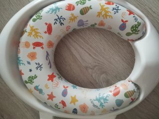 Adaptador WC infantil con cojín