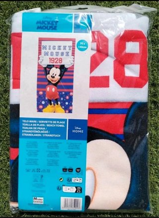 Toalla Playa Mickey Mouse Disney 70x140cm