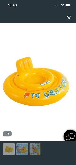 Flotador Bebé Intex 6-12 Meses