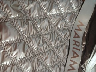 Bolso Mariamare Marrón y Dorado