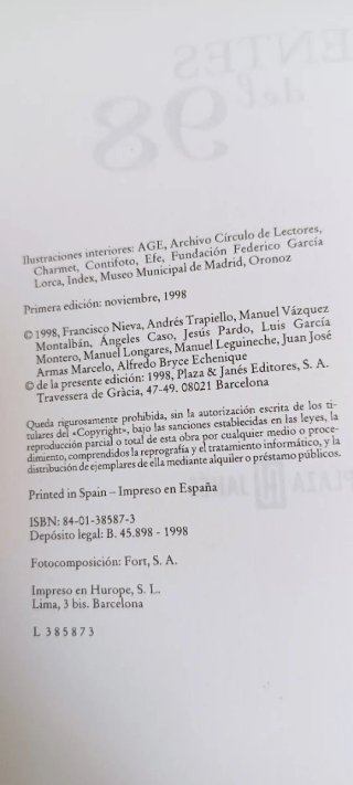 Gentes del 98