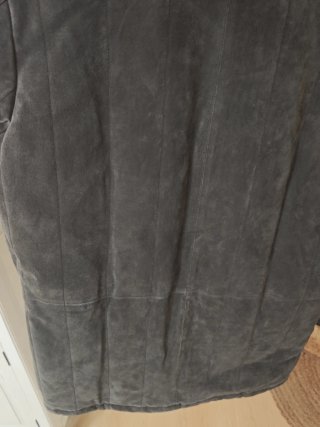 Abrigo ante Dino Vandini gris topo talla 50