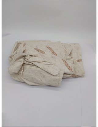 Burrito Blanco (105x190/200cm.) | Juego de sábanas | Cama de 105cm. (+Medidas Disponibles) | Diseño 046 | Color Arena