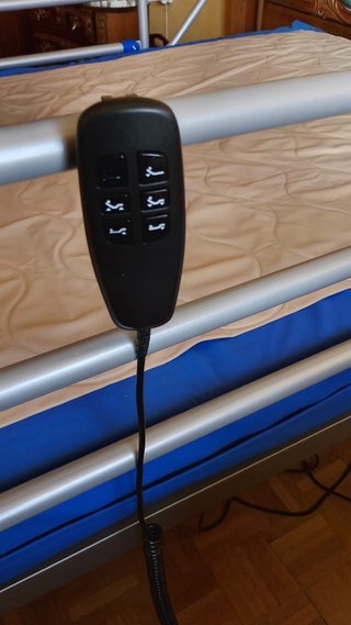 Cama Geriátrica Eléctrica con Colchón Sanitario