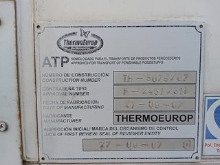 Camión Frigorífico/Paquetero 3.500 kg