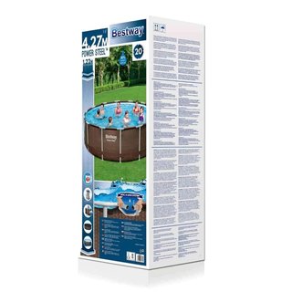 Piscina desmontable tubular Bestway 427 x 122 cm