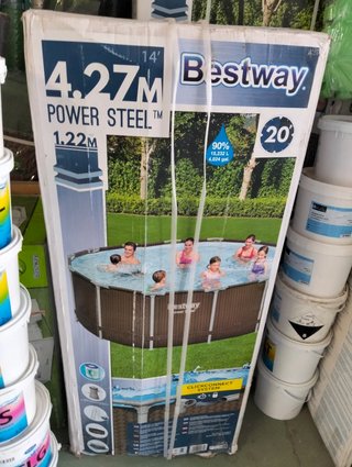 Piscina desmontable tubular Bestway 427 x 122 cm
