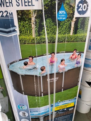 Piscina desmontable tubular Bestway 427 x 122 cm