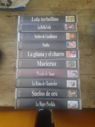 Lote 10 Cintas VHS Películas Españolas