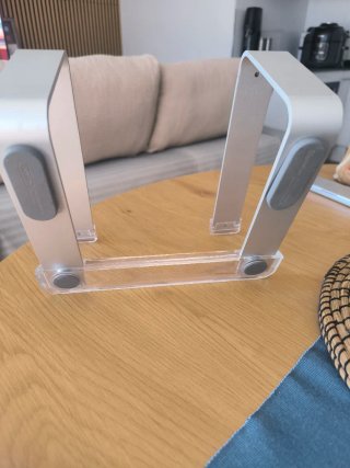 Soporte portátil, teclado y ratón Apple