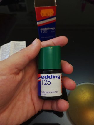 Tinta Edding T25 para rellenar vintage