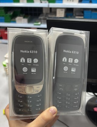 Nokia 6310 Negro/Plateado