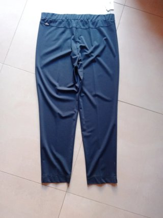Pantaloni donna classici neri Made in Italy Tg 54