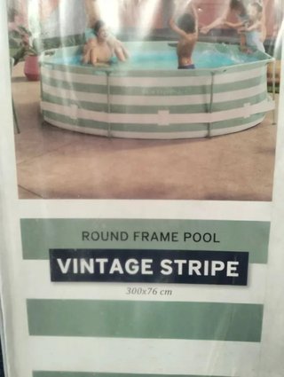 Piscina tubular Swim Essentials 305 x 76 cm verde