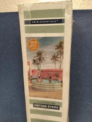 Piscina tubular Swim Essentials 305 x 76 cm verde