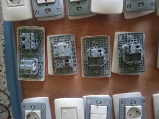 Set di meccanismi elettrici per abitazione