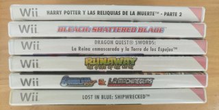 Lote pack 6 juegos Nintendo Wii