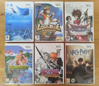 Lote pack 6 juegos Nintendo Wii