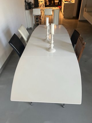 Mesa Comedor Extensible metacrilato  270x100x75