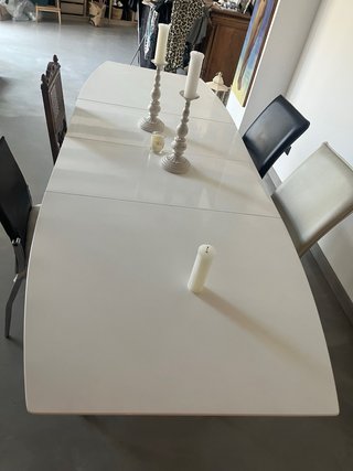 Mesa Comedor Extensible metacrilato  270x100x75