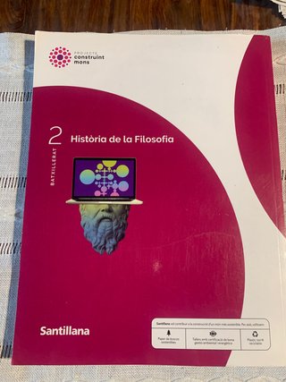 Història de la Filosofia, 2 Batxillerat, Projec...