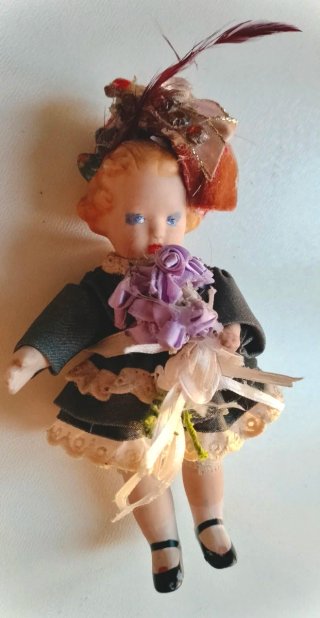 Muñeca antigua porcelana 1920