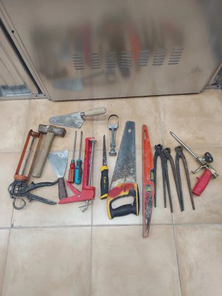 Pack herramientas construcción y bricolaje