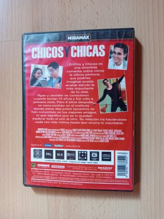 DVD Chicos y Chicas (Comedia Romántica)