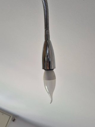 Lampadario moderno 5 bracci flessibili