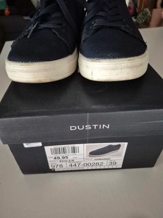 Zapatillas de lona azul