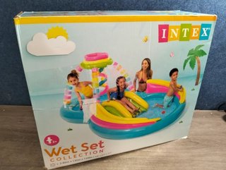 Central de juegos Intex Rainbow Funnel 295×191×109