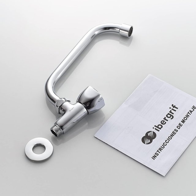 Grifo Cocina Ibergrif Giratorio M18654