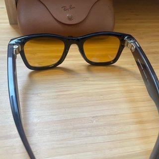 Ray-Ban Meta Wayfarer Gafas de Sol Amarillas/Negra