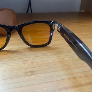 Ray-Ban Meta Wayfarer Gafas de Sol Amarillas/Negra