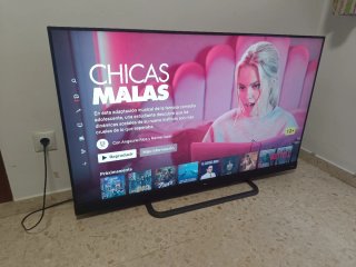Televisor TCL 55"+Barra Sonido Onkyo. Para reparar