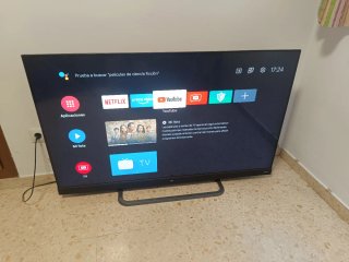 Televisor TCL 55"+Barra Sonido Onkyo. Para reparar