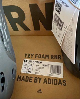 Adidas Yeezy Foam Runner Onyx T:44.5