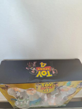 Toy Story muñecos Woody Buzz Forky figuras caja
