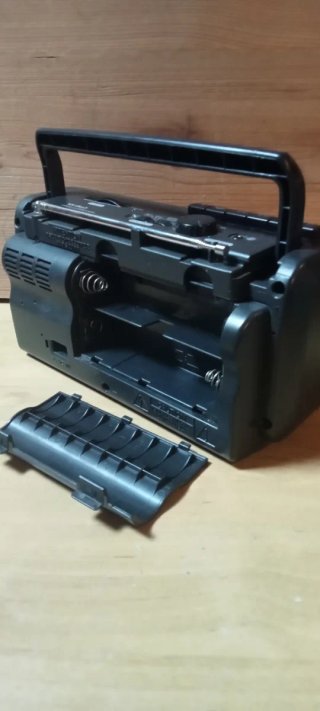 Radiocasete Sony Negro