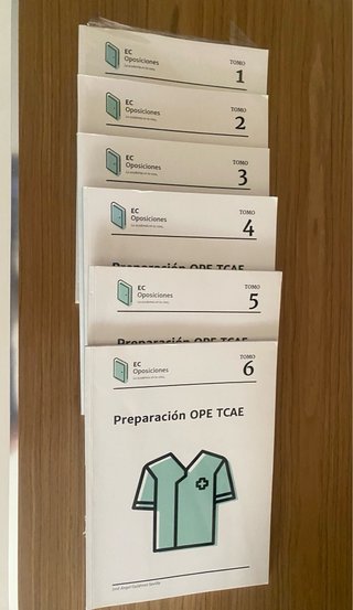 Libros preparación Ope TCAE y titulo libre!!