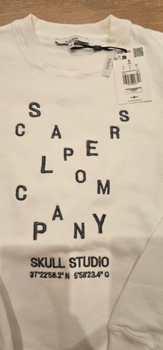 Sudadera Scalpers. Talla S. Sin estrenar