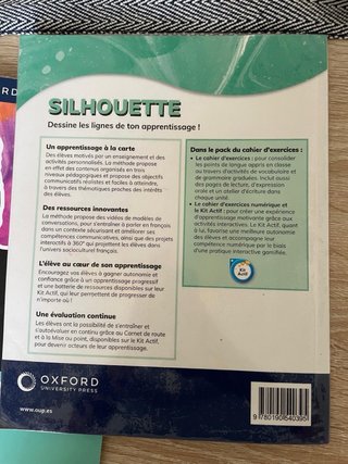 Silhouette 1. Livre de l'élève