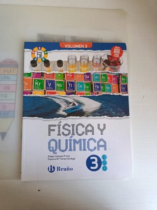 Física y química 3 eso 3 volumenes
