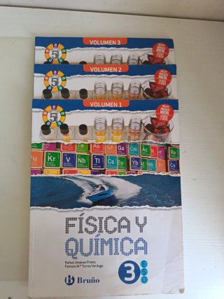 Física y química 3 eso 3 volumenes