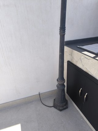 5 Farolas Jardín 3 Brazos Clásica